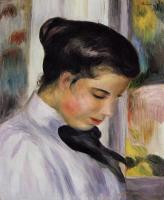 Renoir, Pierre Auguste - Young Woman in Profile